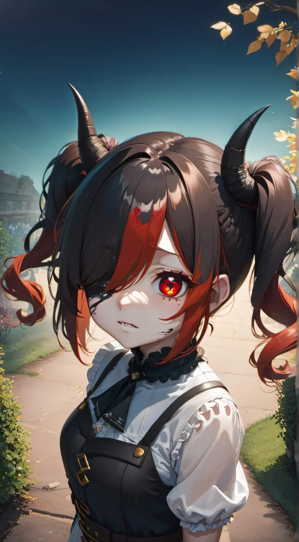 ai character: Hallow background