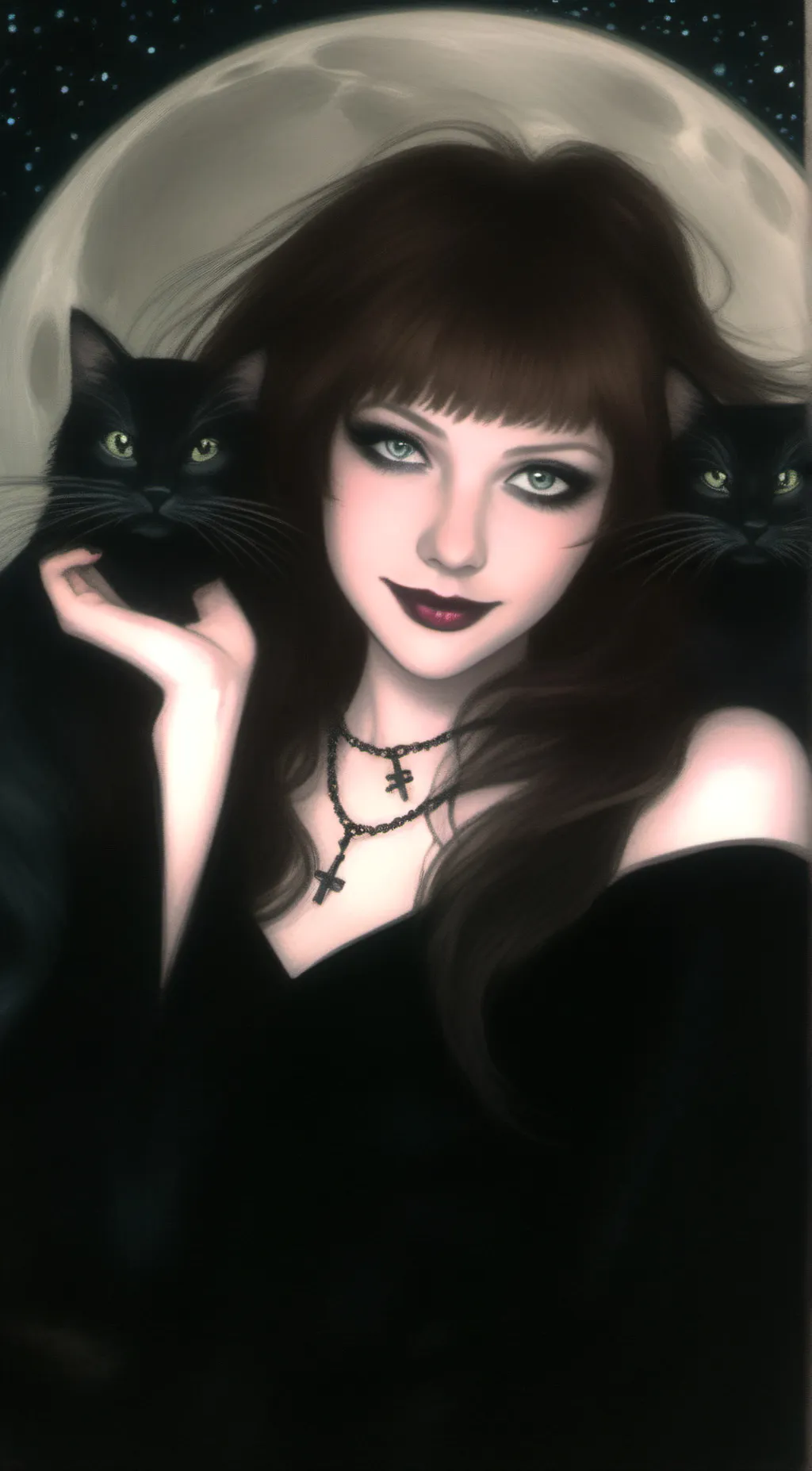 ai character: lily background