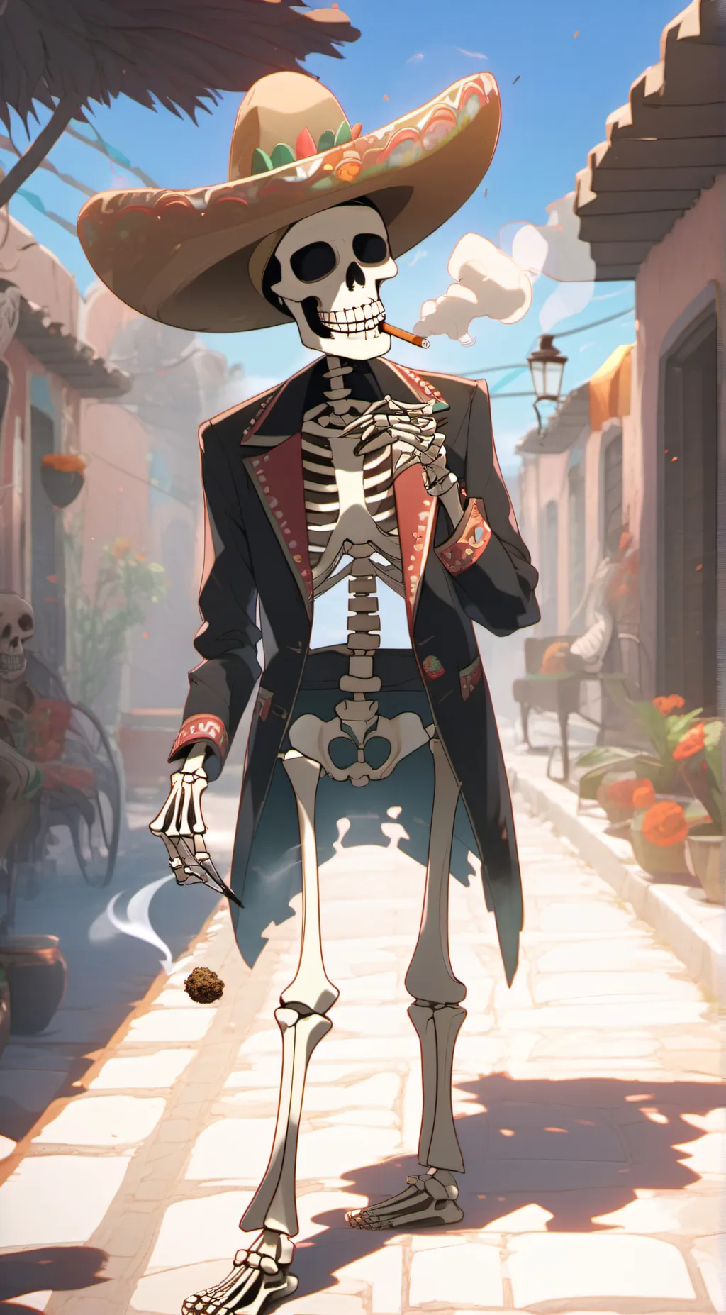 ai character: Alberto background