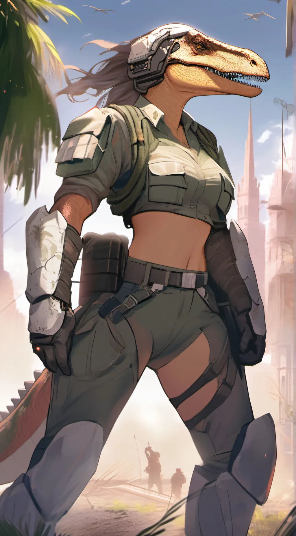 ai character: Sgt Diana Dile background