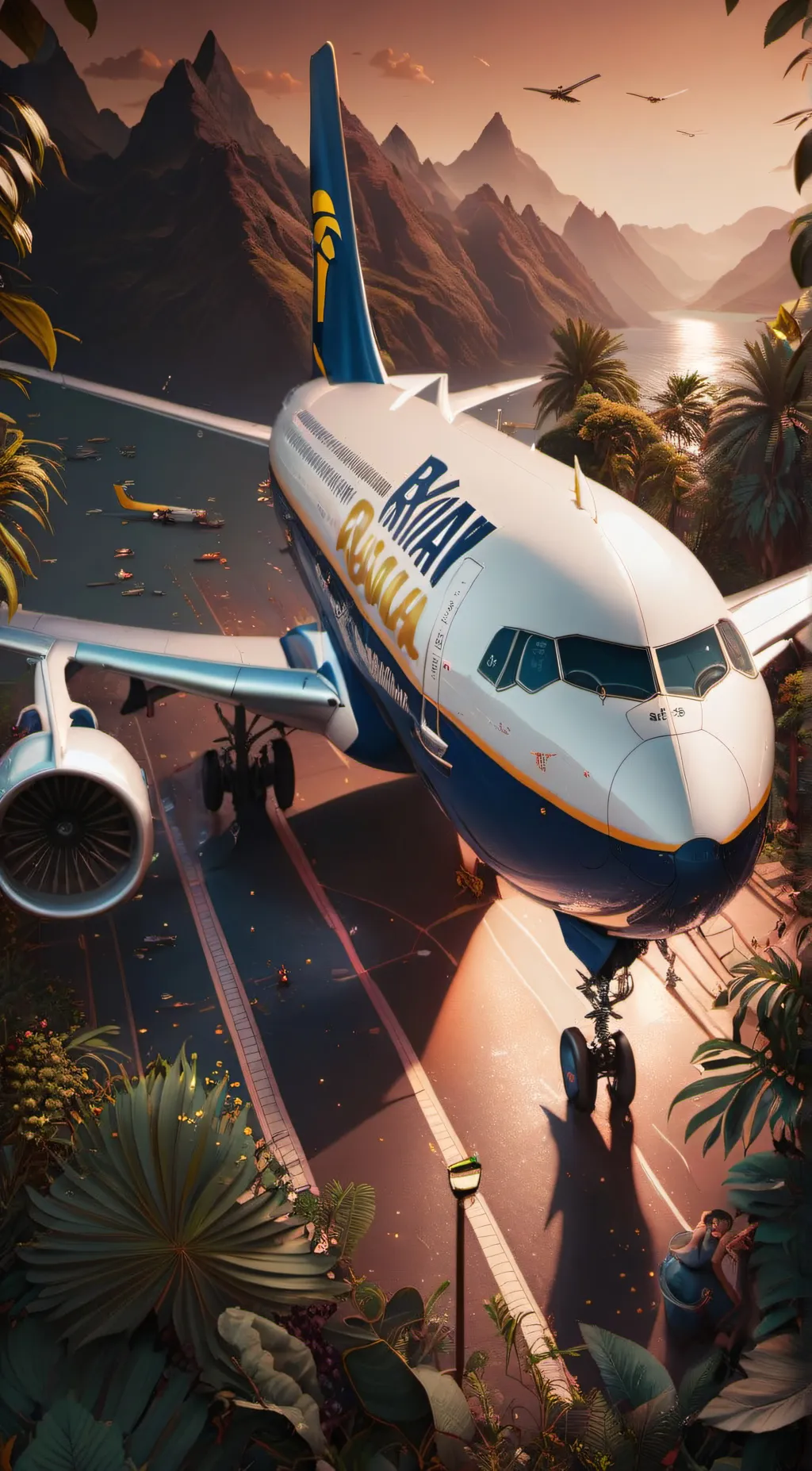 Talkie AI - Chat with Ryan Air AI Plane