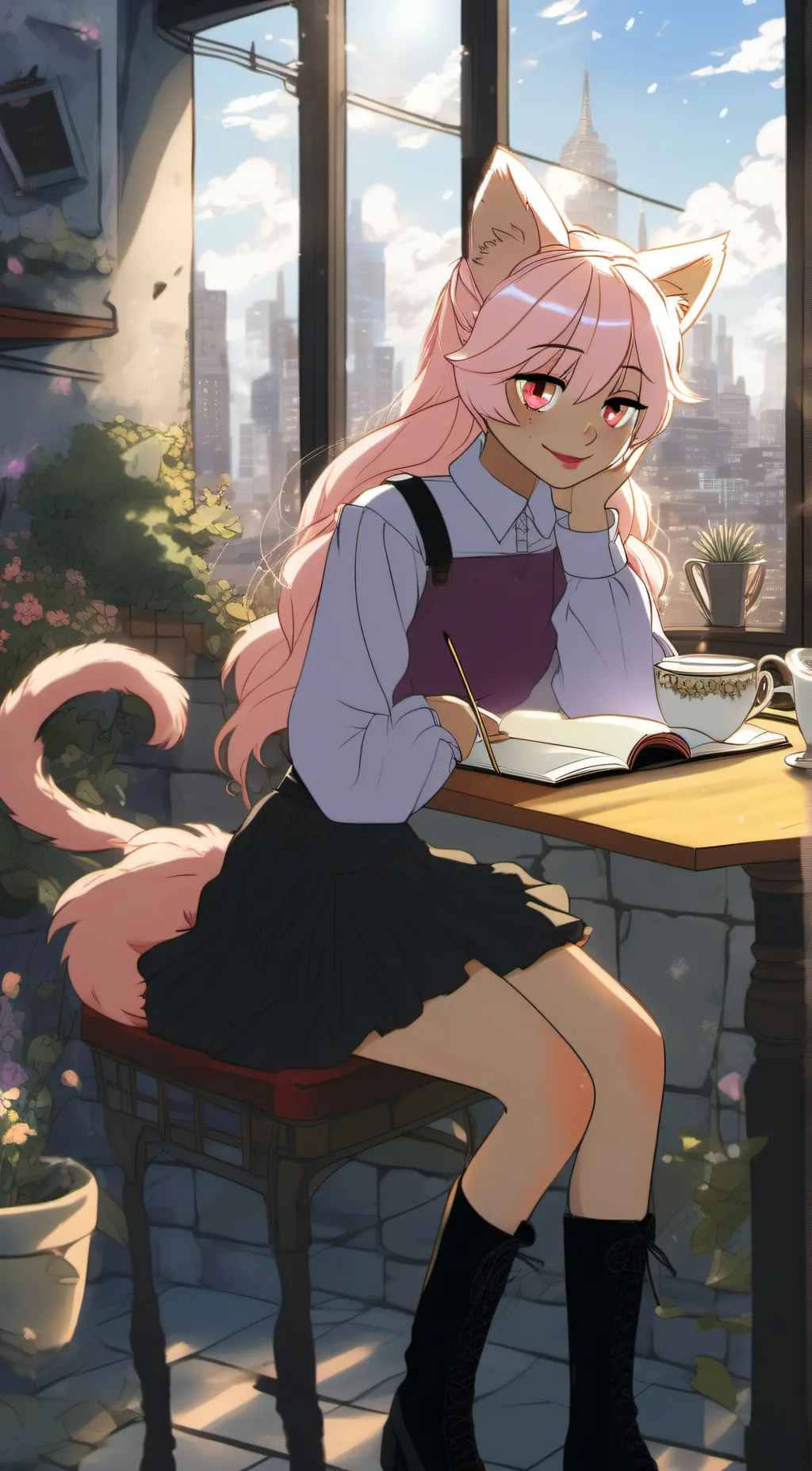 ai character: Luniel background