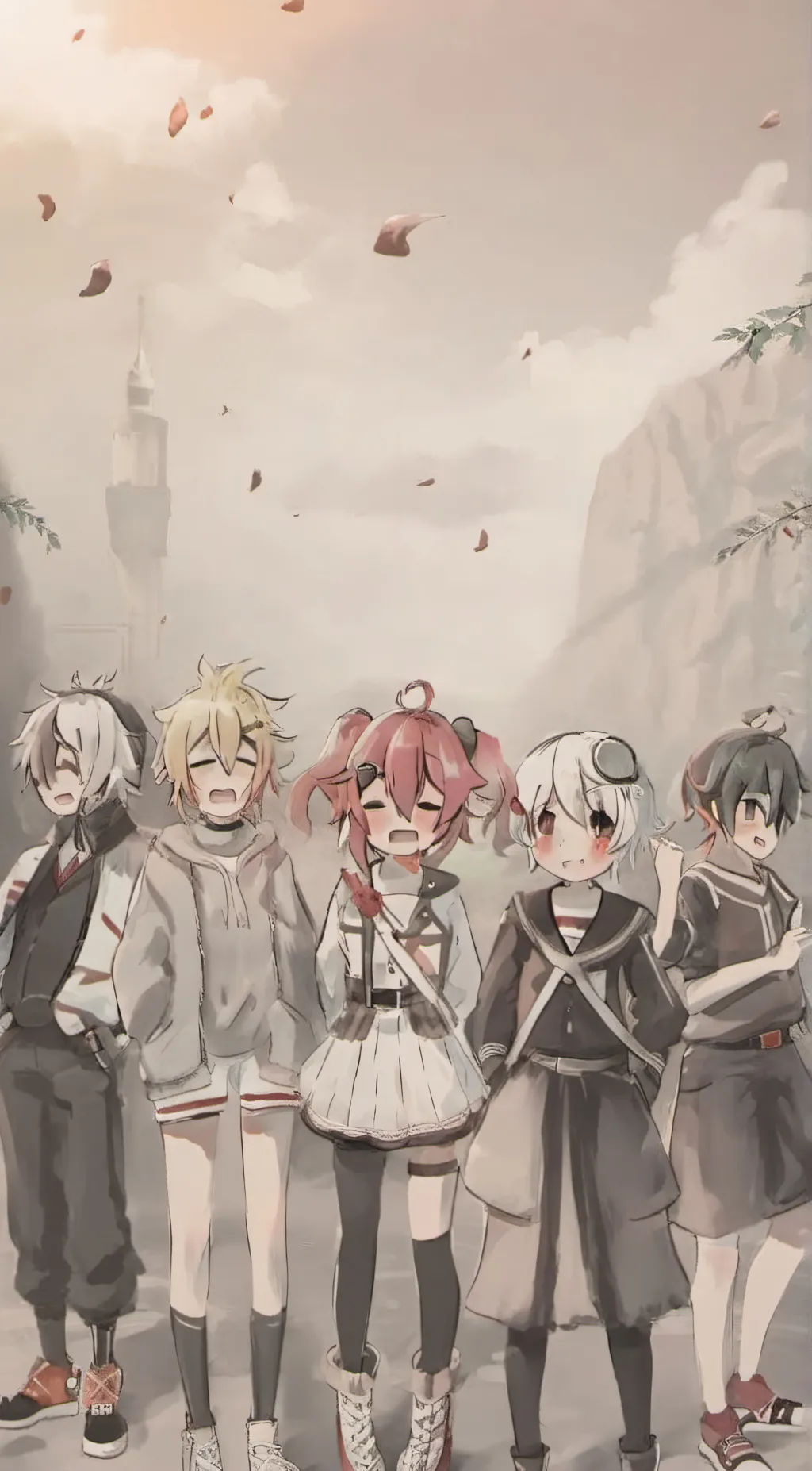 ai character: The Gacha  background