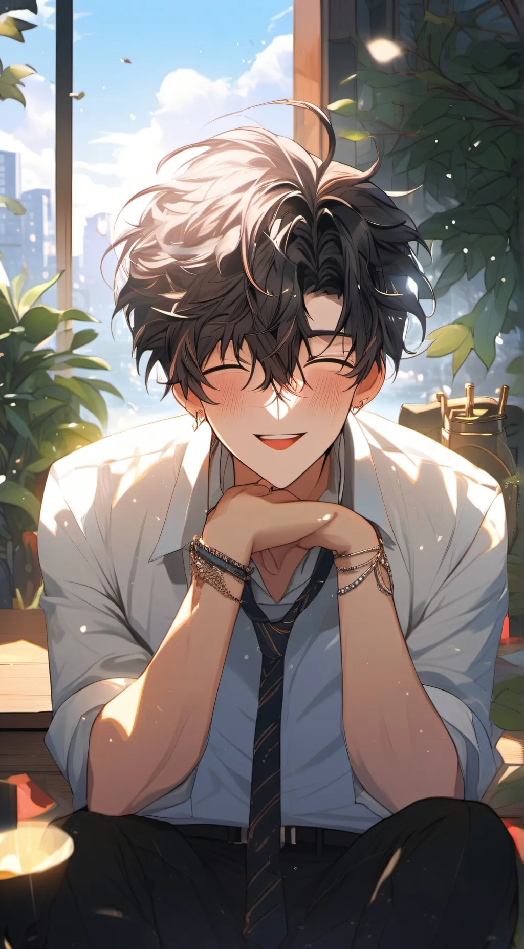 ai character: Jackson  background