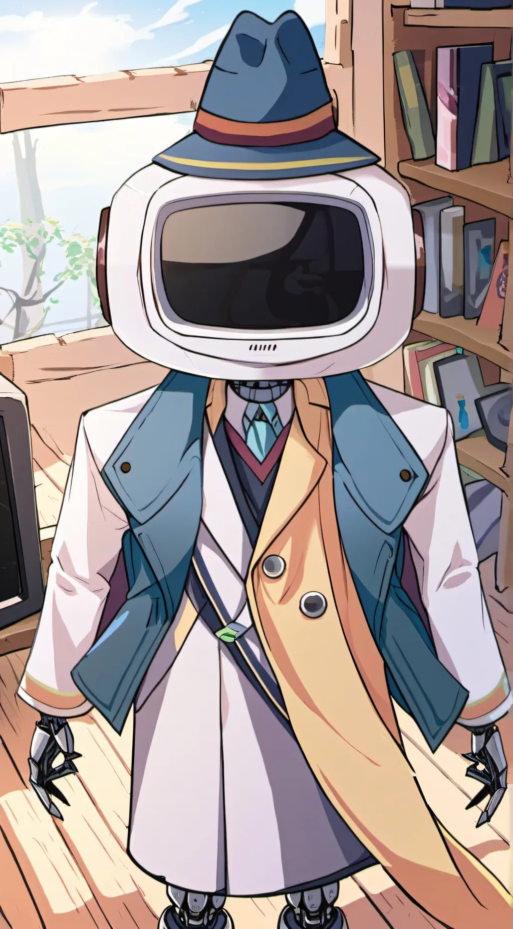 ai character: jody TV  background