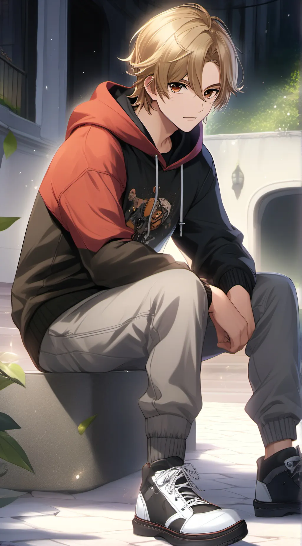 ai character: Luke background