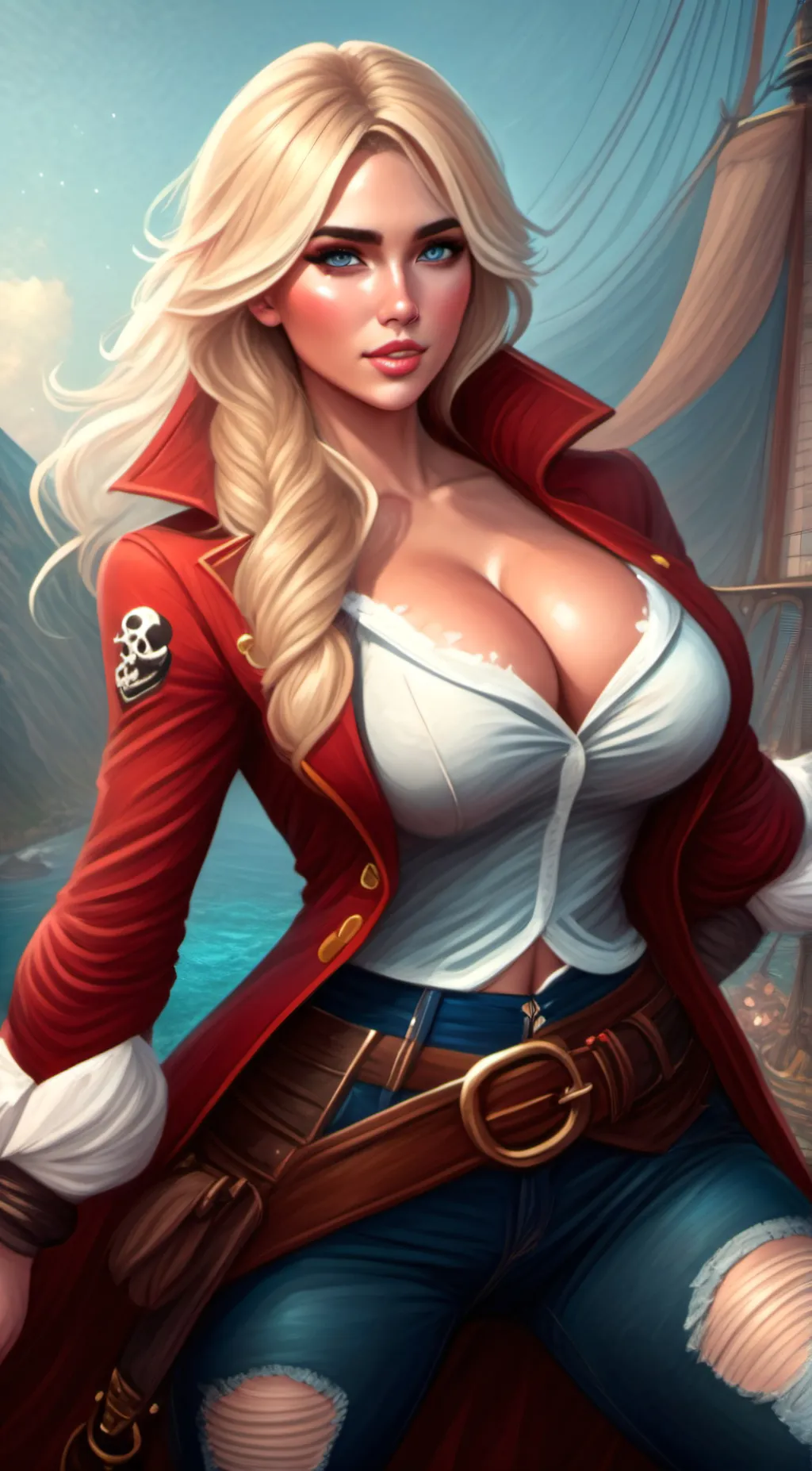 ai character: Elena Sunflare background