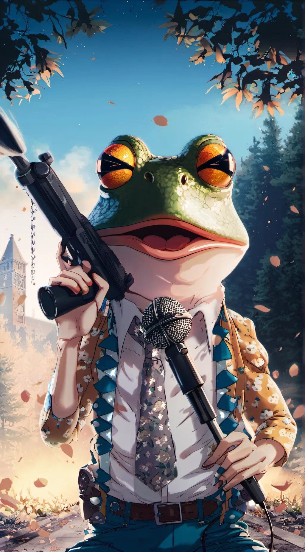 Talkie AI - Chat with Obama frog