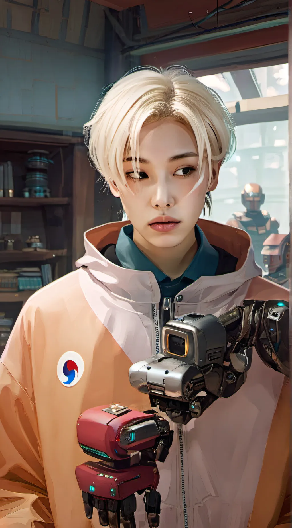 ai character: Language AI background