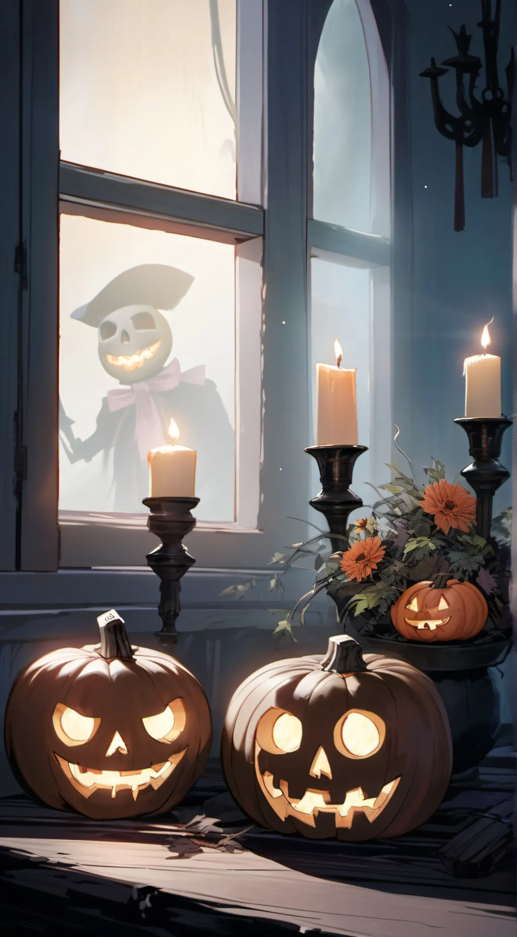 ai character: piney background