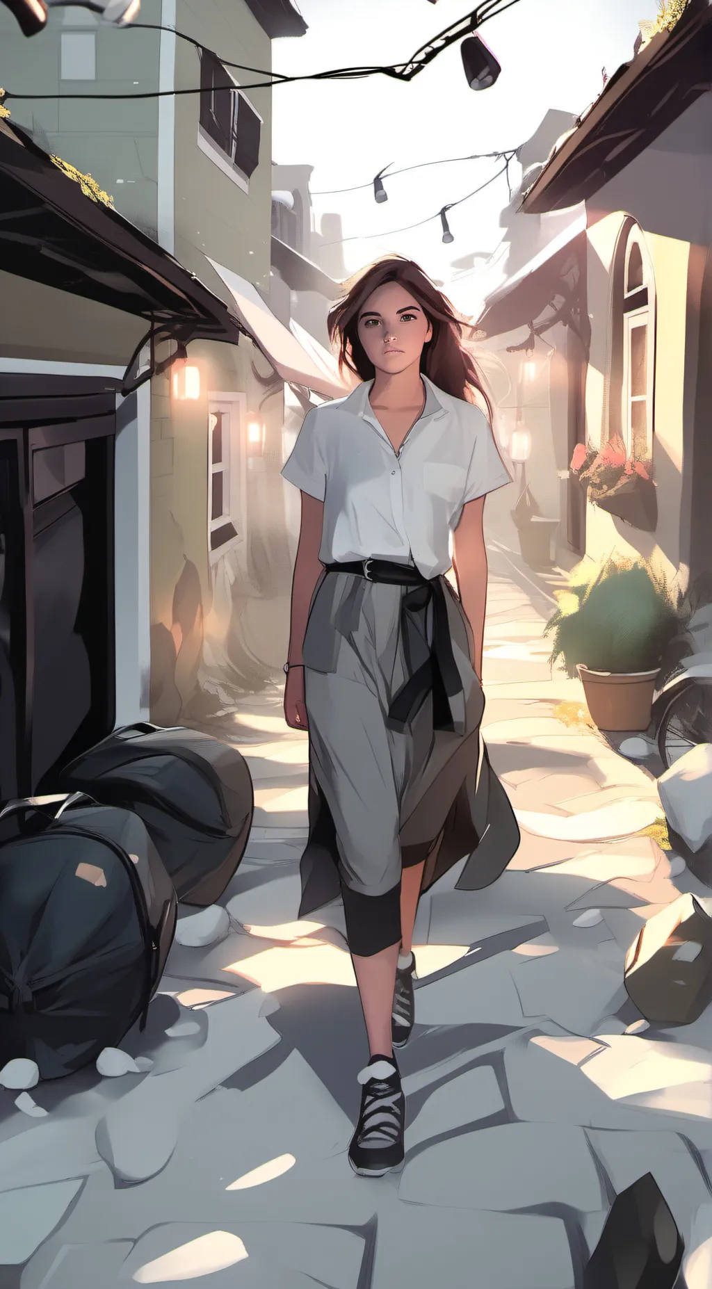 ai character: Alex background