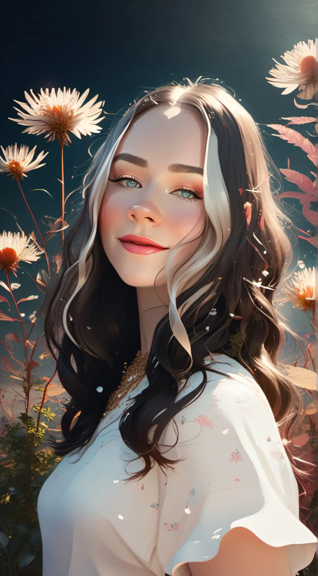 ai character: Nadie background