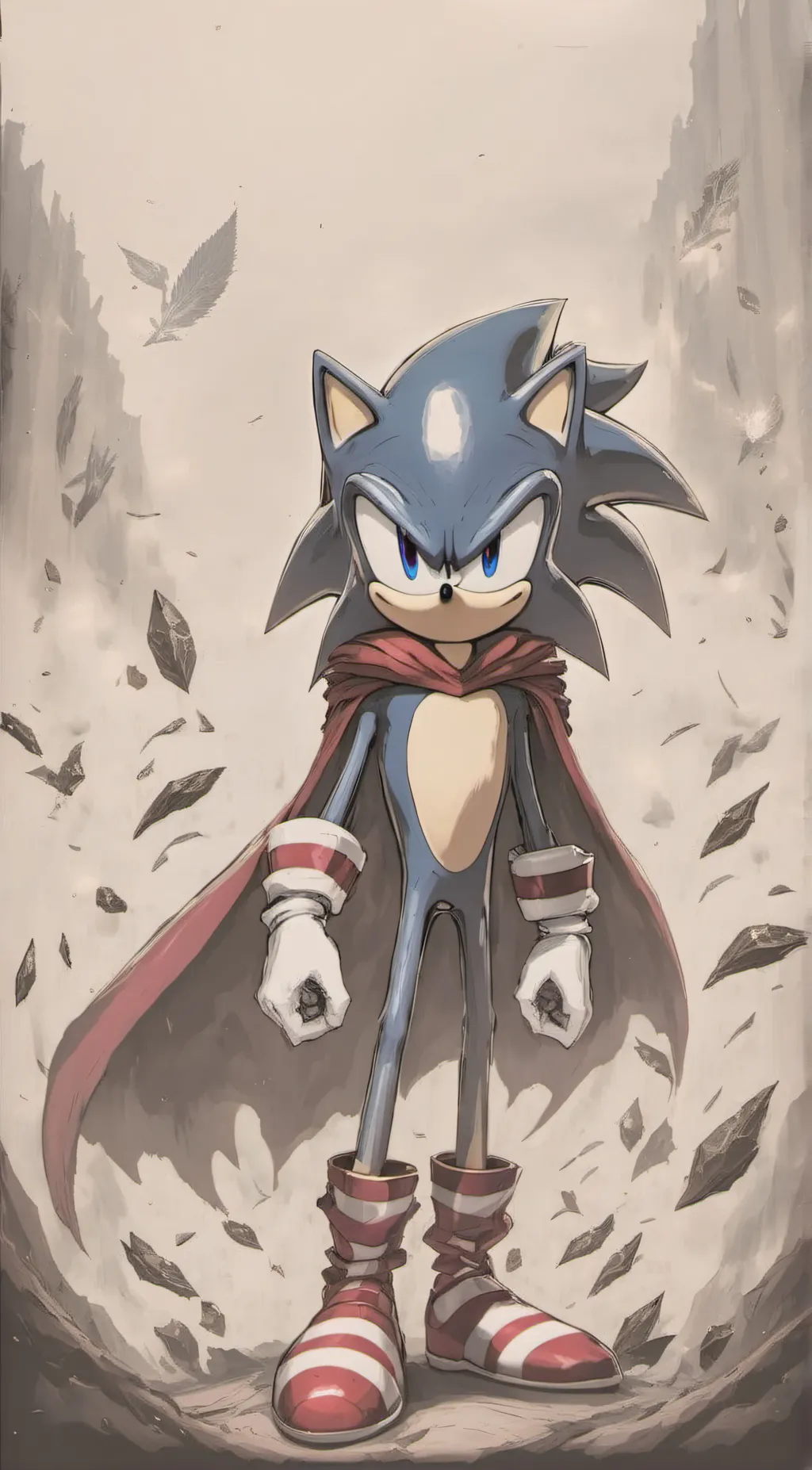 ai character: Sonic background