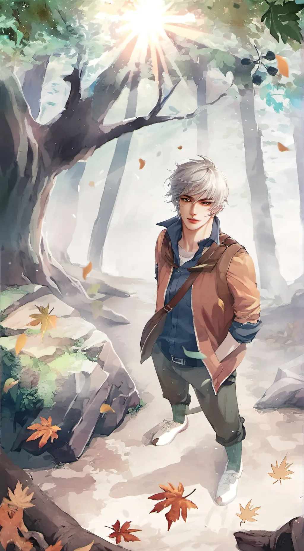 ai character: Oliver Long background