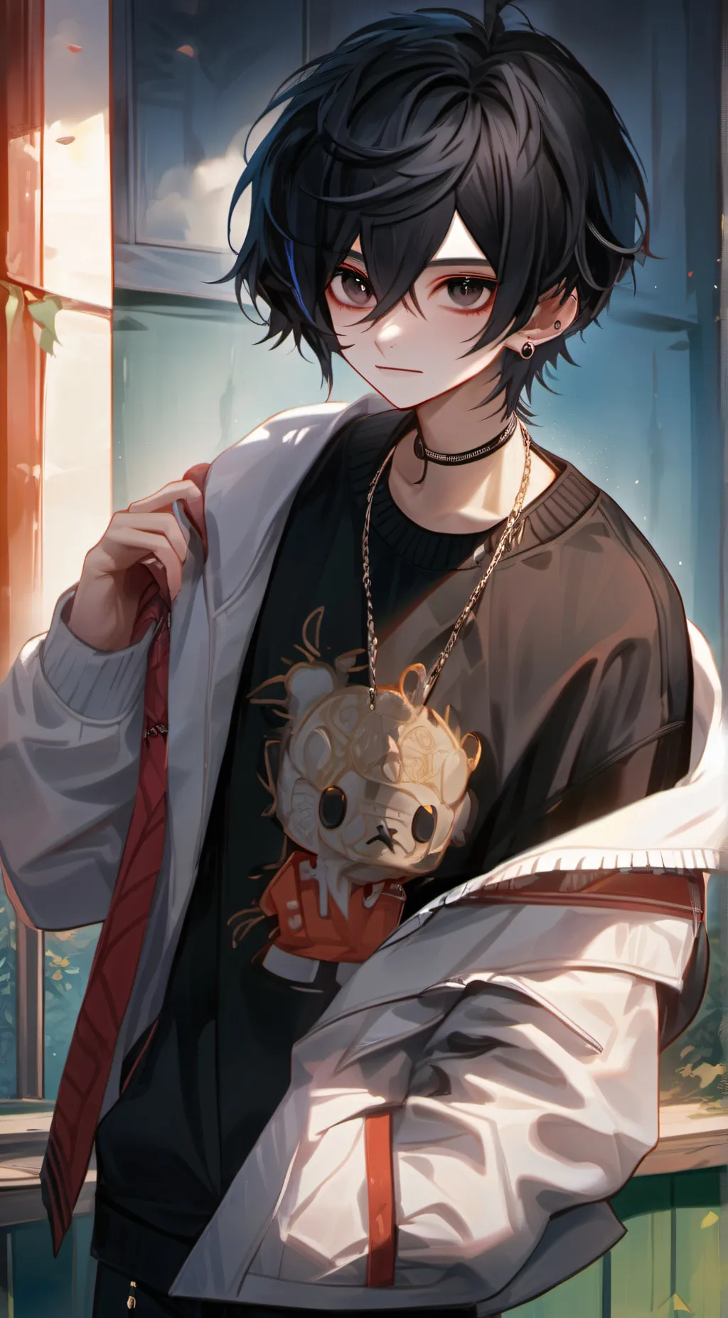 ai character: °×Asher×° background