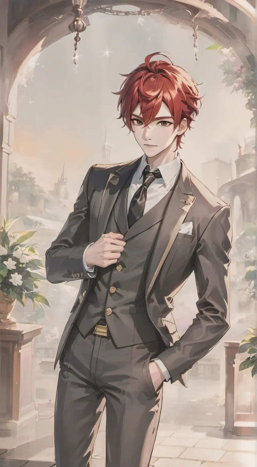 ai character: Axel background