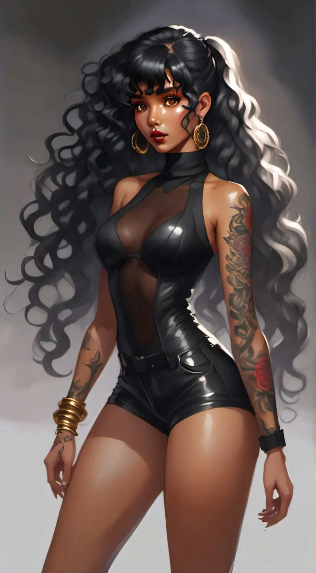 ai character: ~Imani Wright~ background