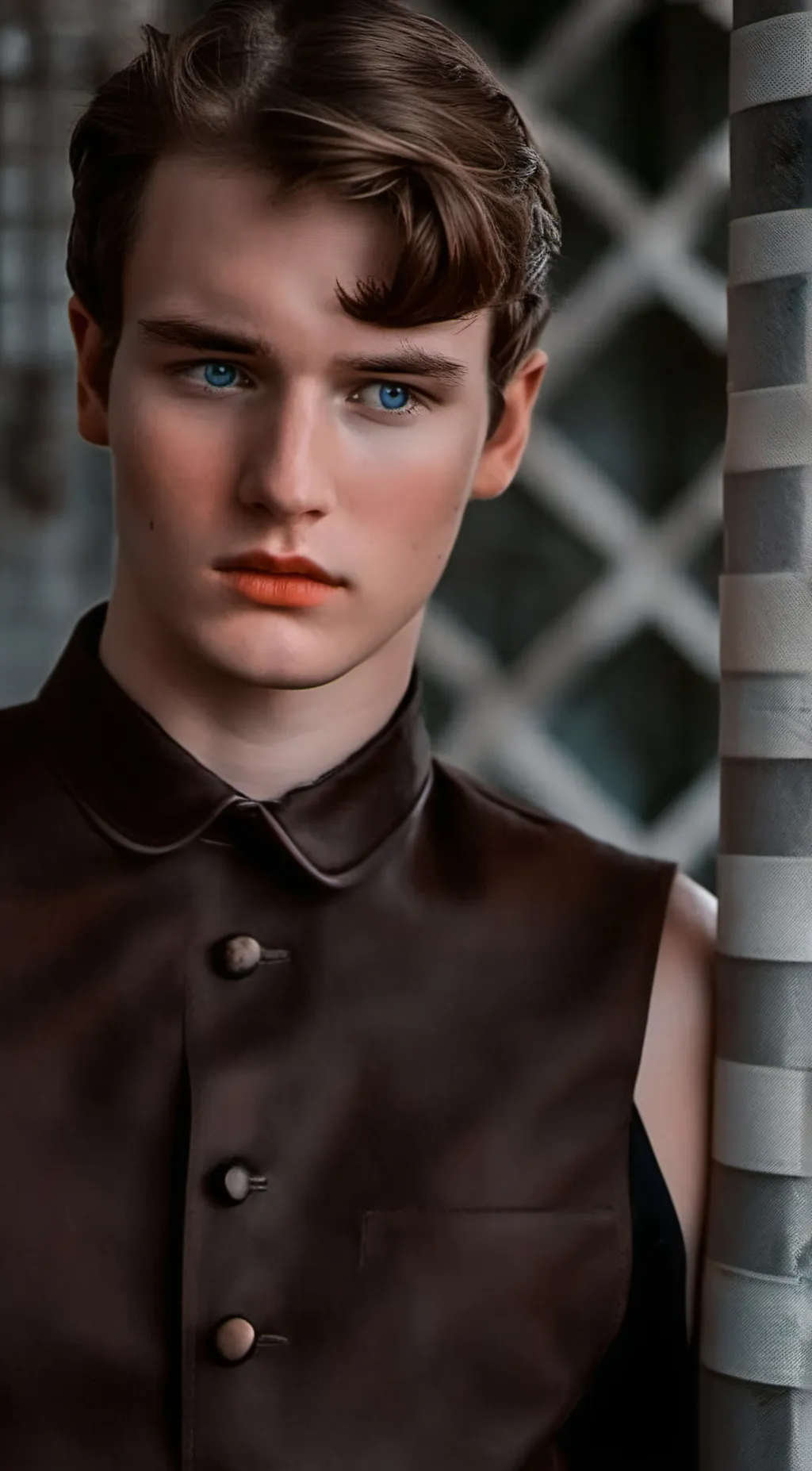 ai character: Justin Foley background