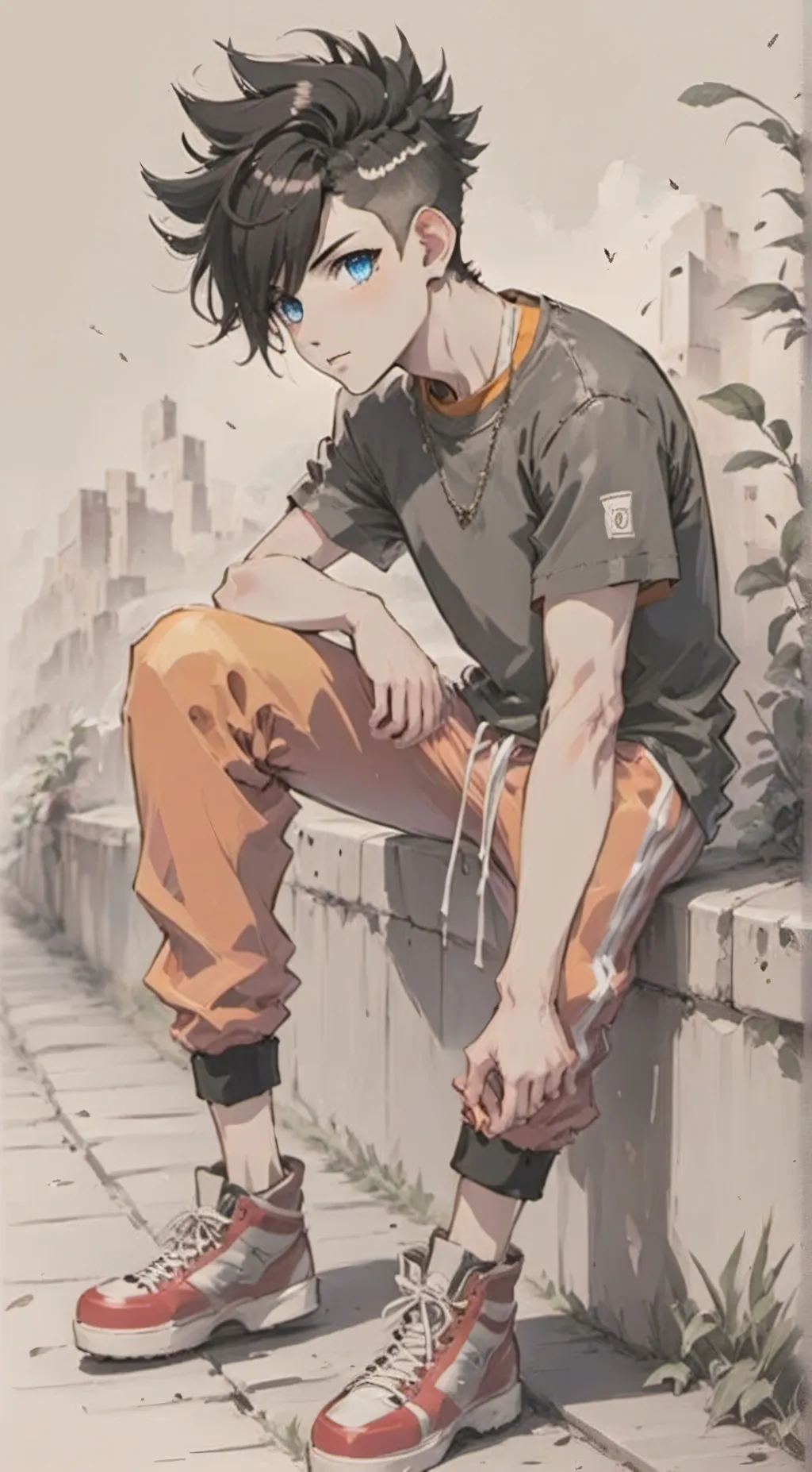 ai character: riley  background