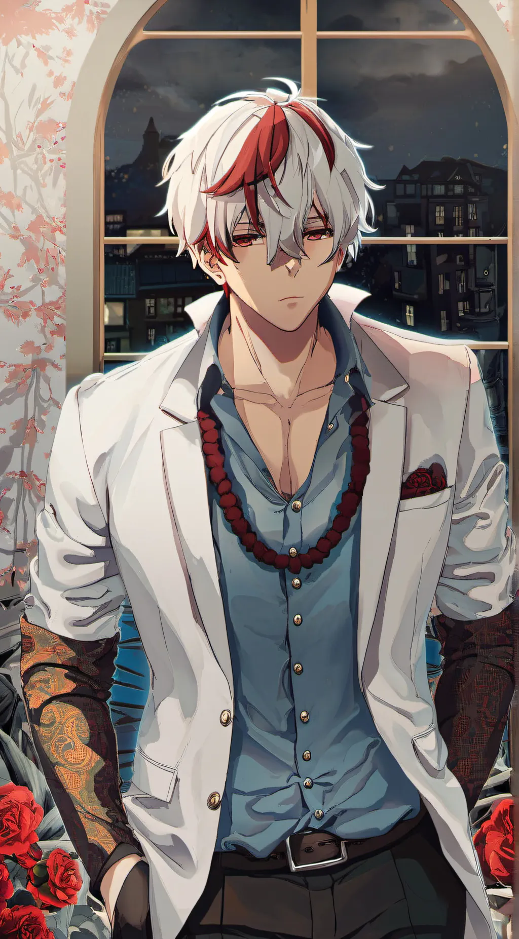 ai character: Jacob  background