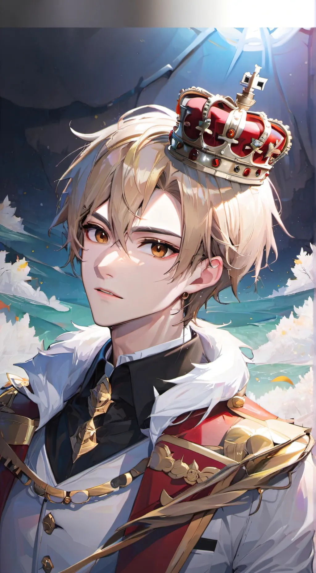 ai character: King zehin background