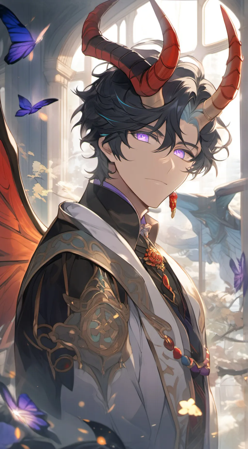 ai character: Ezra background