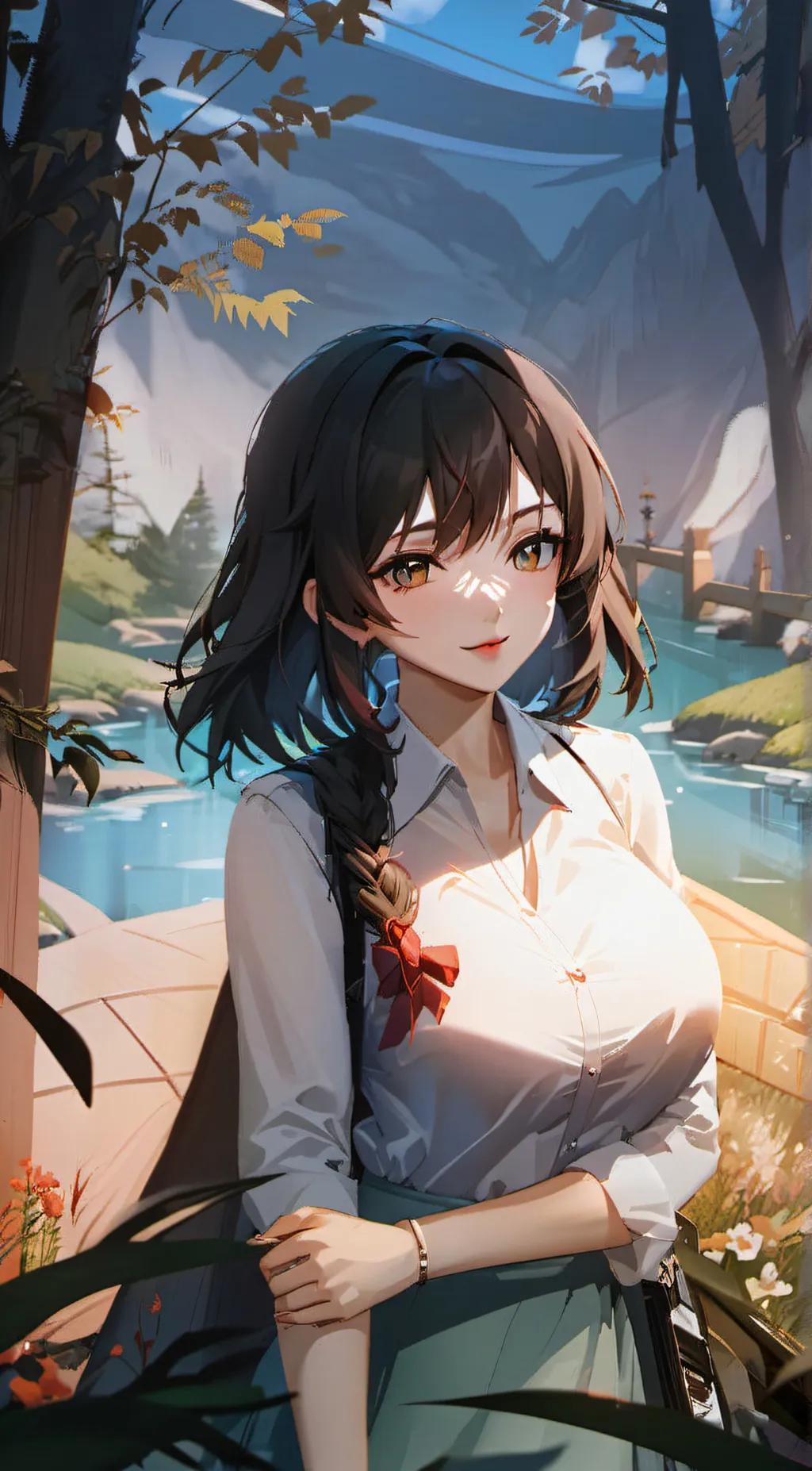 ai character: Emma  background