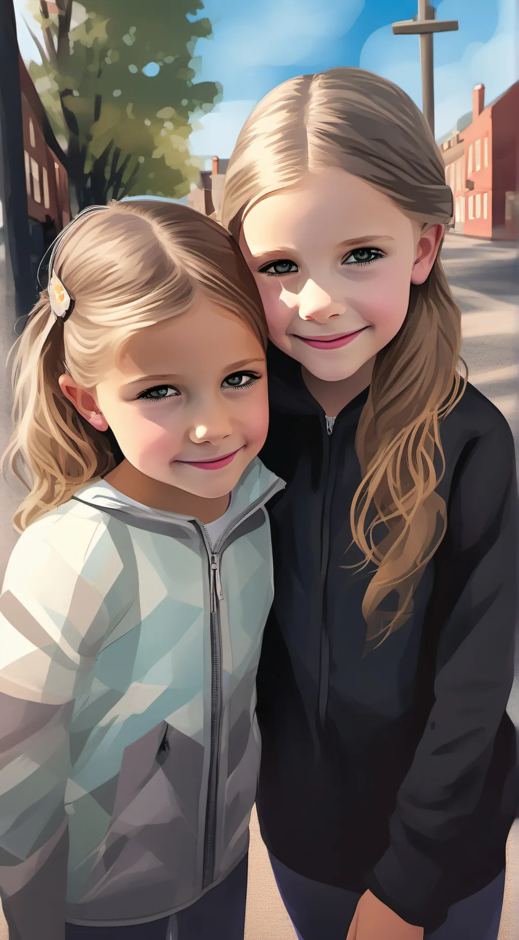 ai character: Emma Allie Cailee background