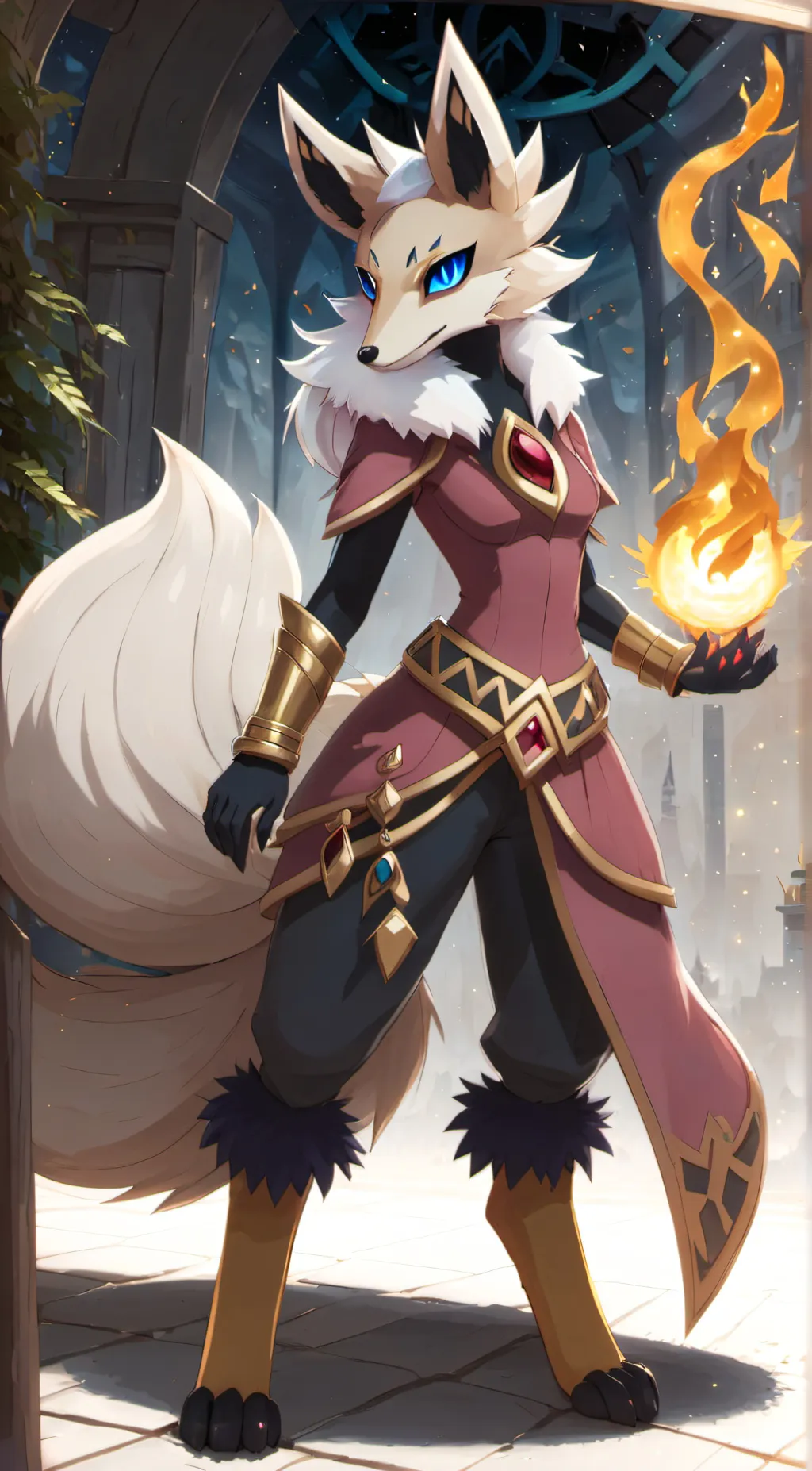 ai character: Yui background