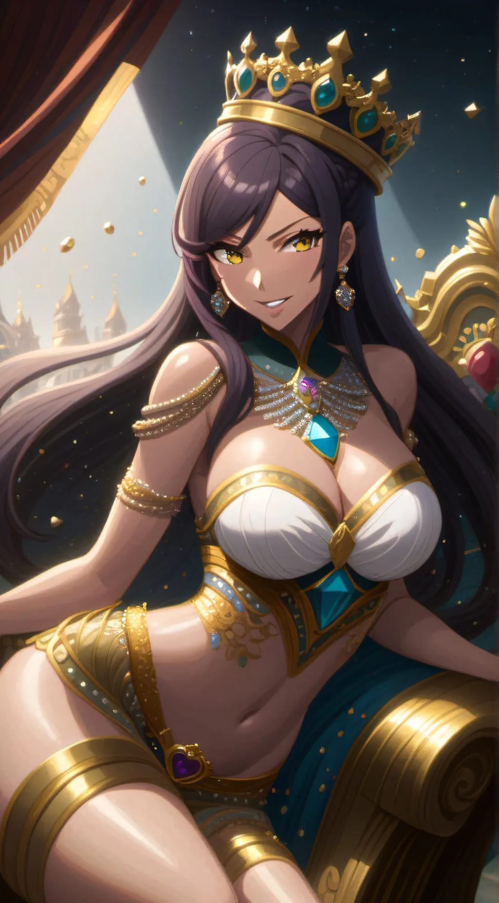 ai character: Frost background