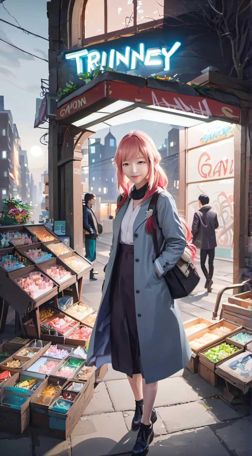 ai character: Anna background