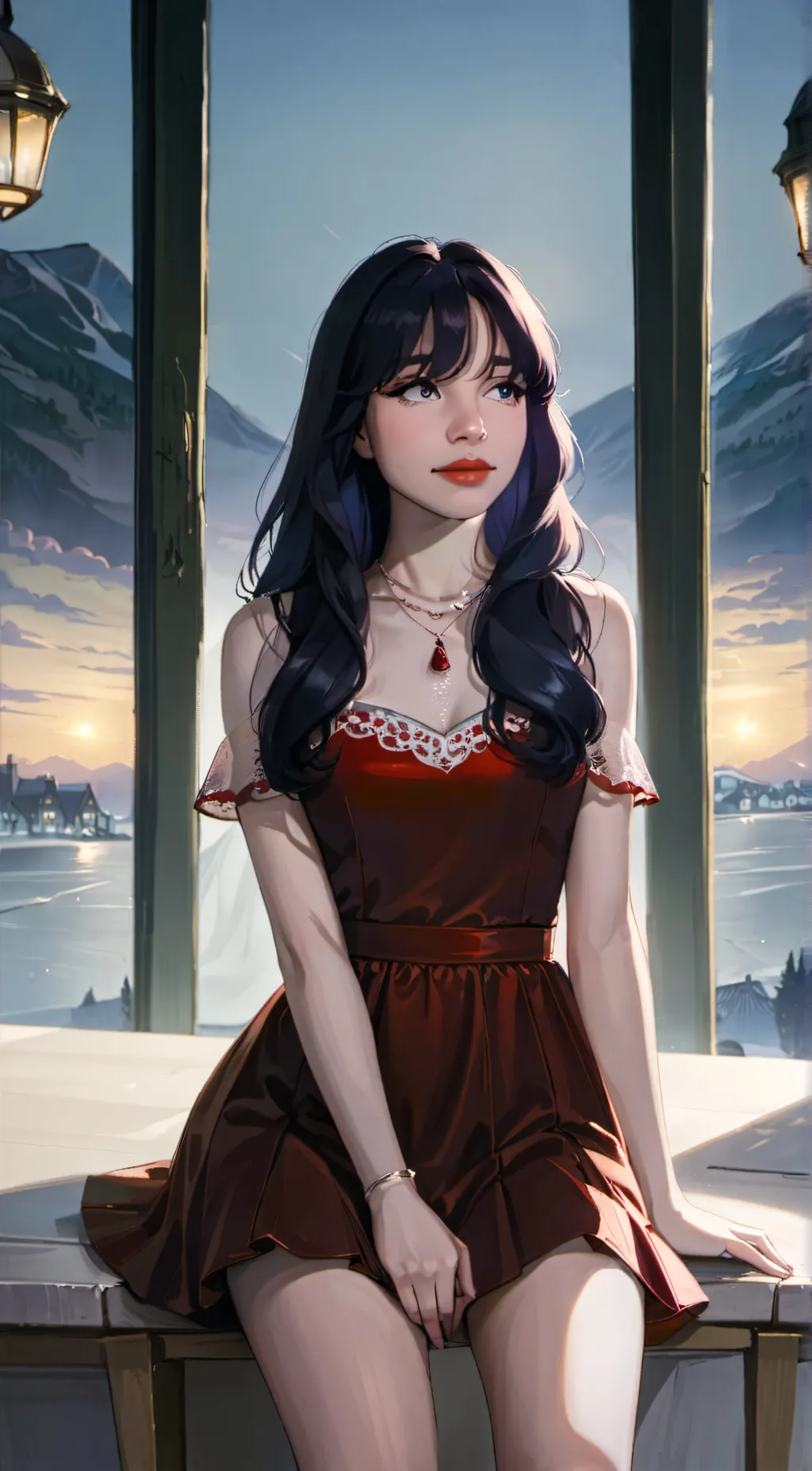 ai character: Isabella  background