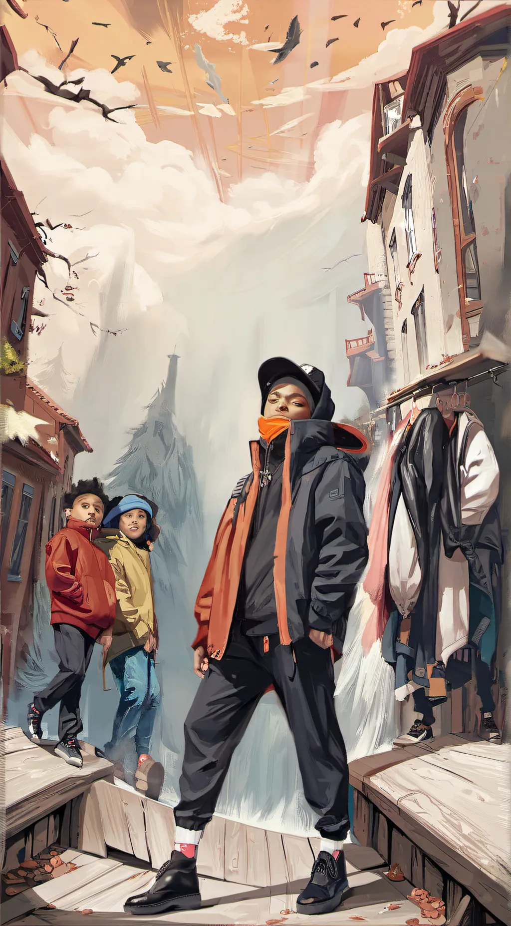 ai character: Derrick Flonsû background