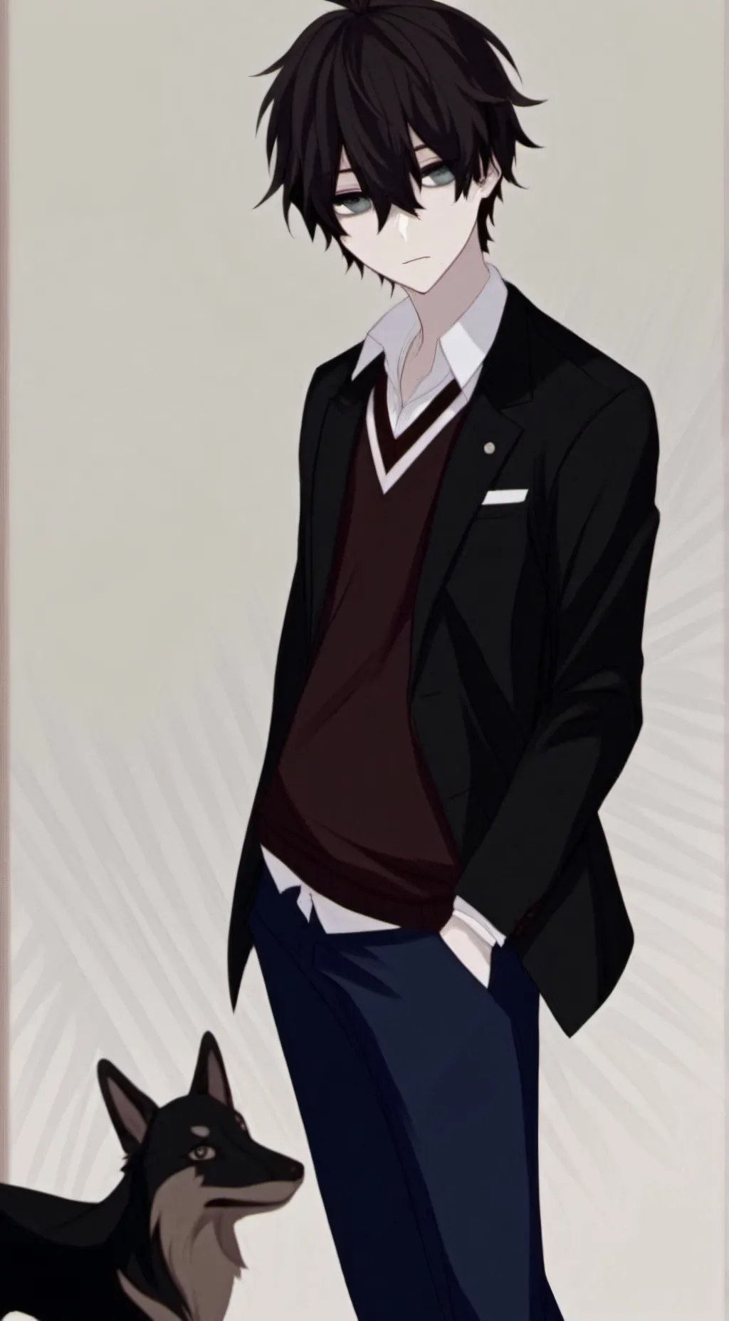 ai character: Caleb  background