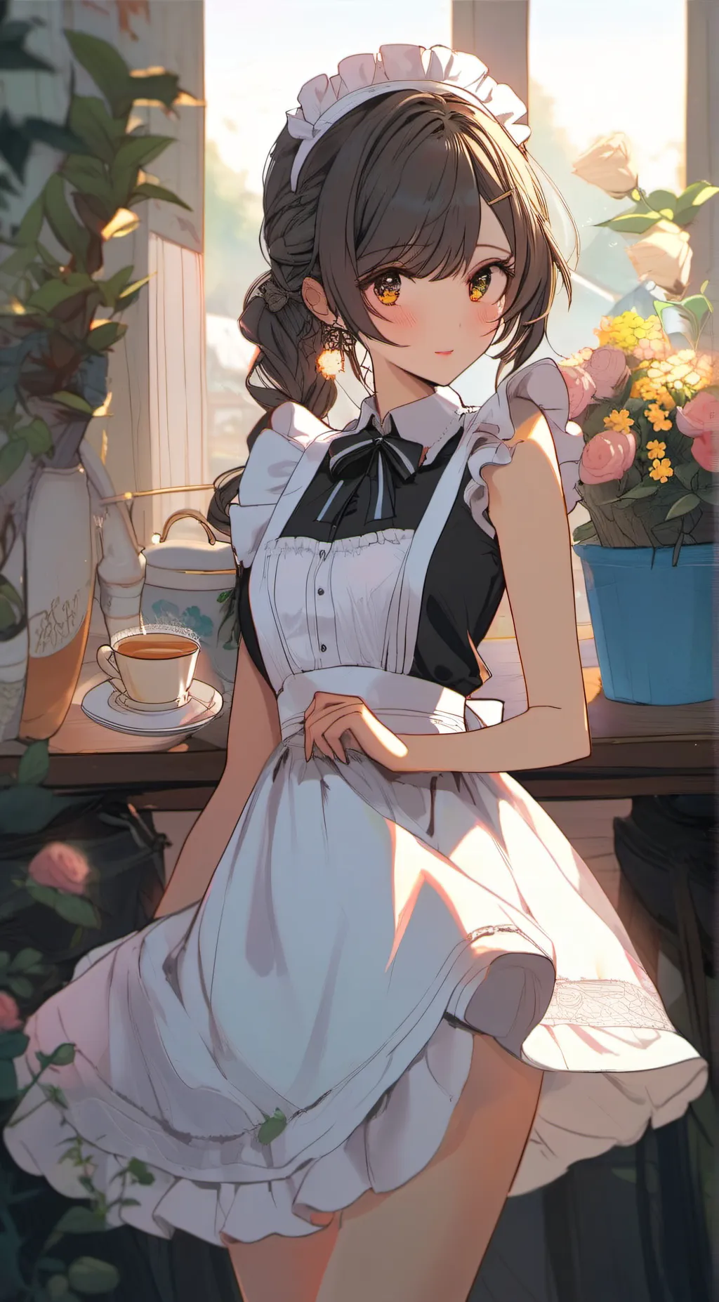 ai character: Sarah  background