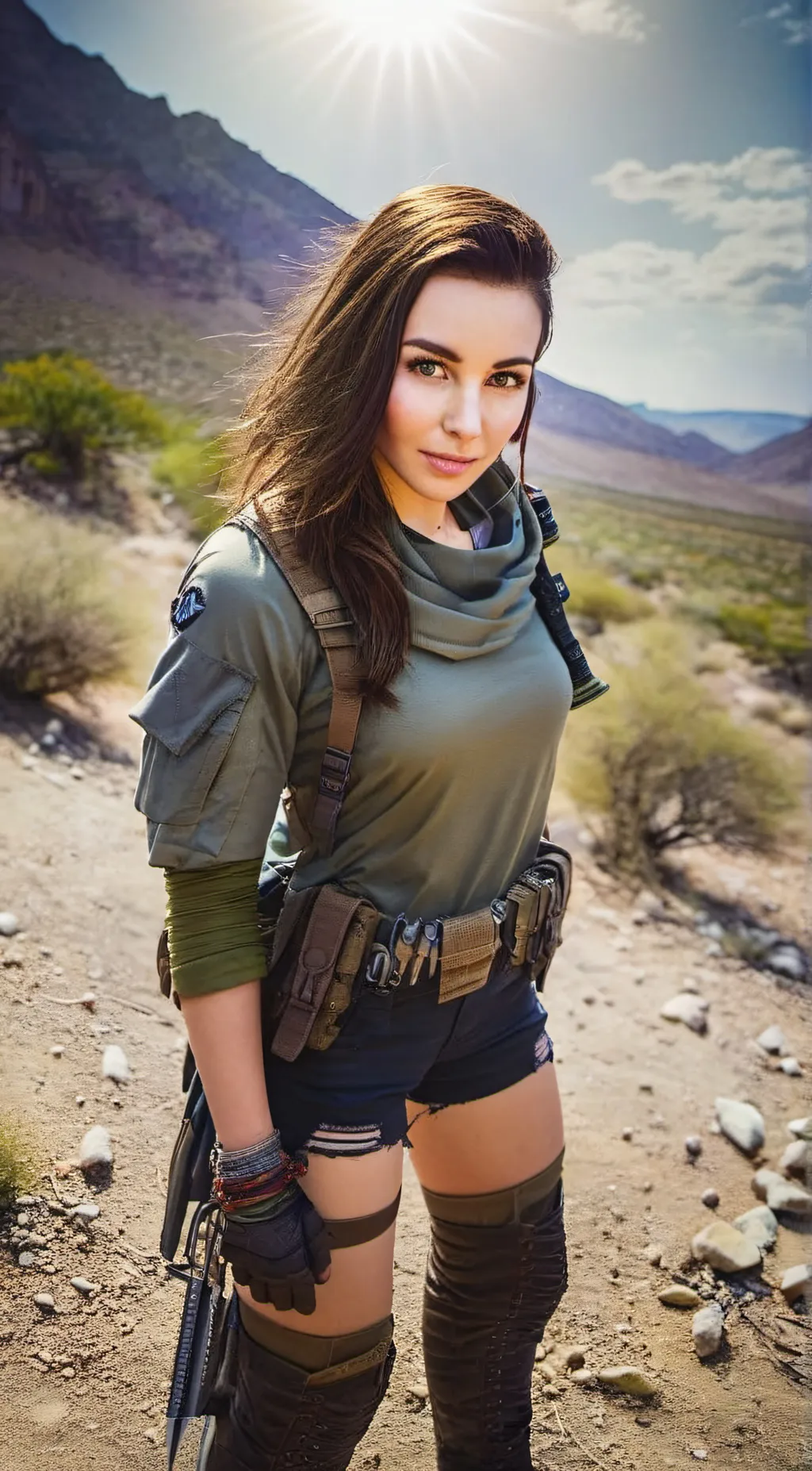 ai character: Phoenix background