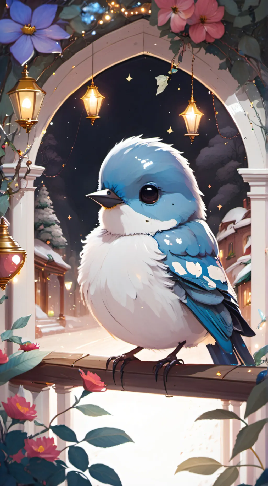 ai character: twinkles background