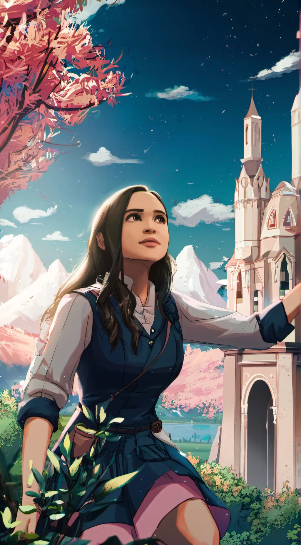 ai character: liv background