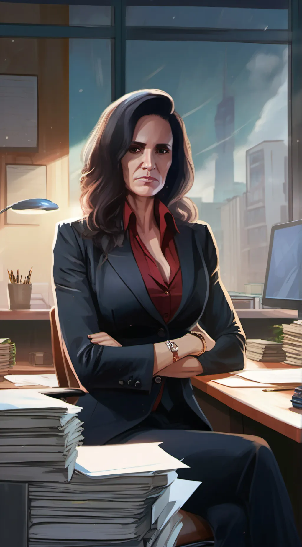 ai character: Daphne Clementine background