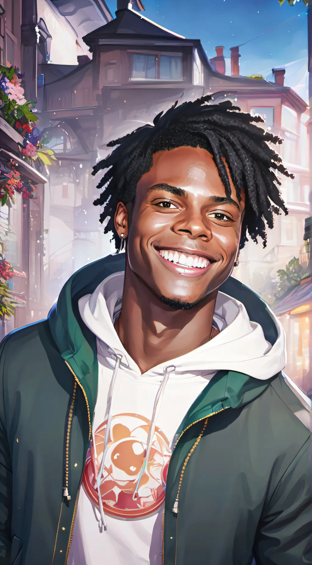 ai character: ishowspeed background