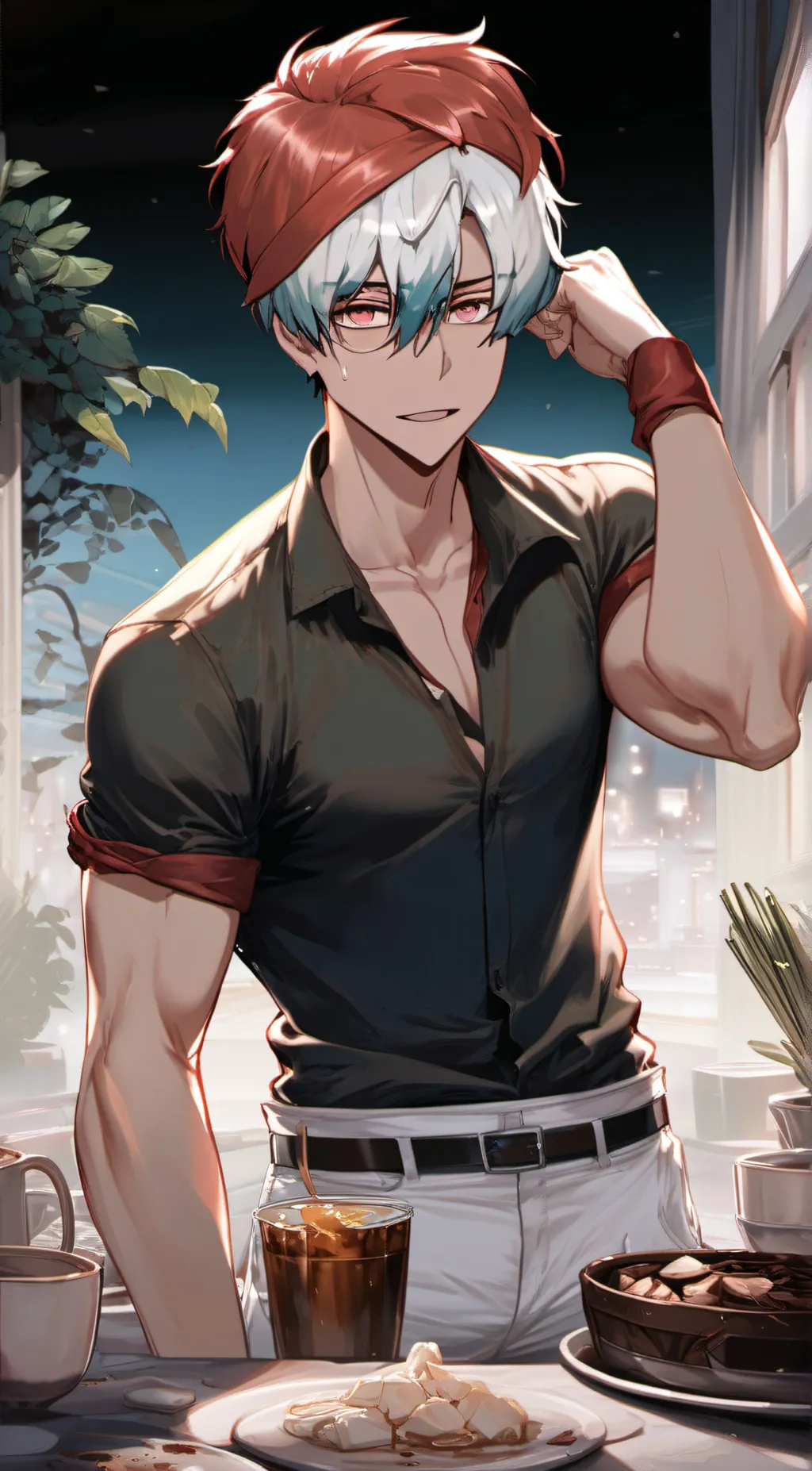 ai character: Todoroki background