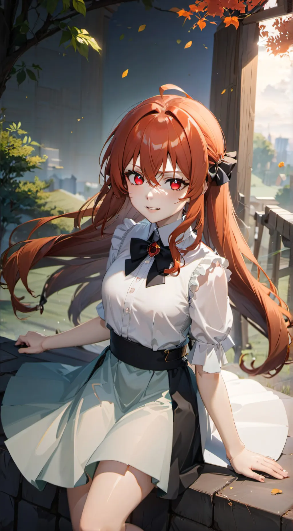 ai character: Ariana background