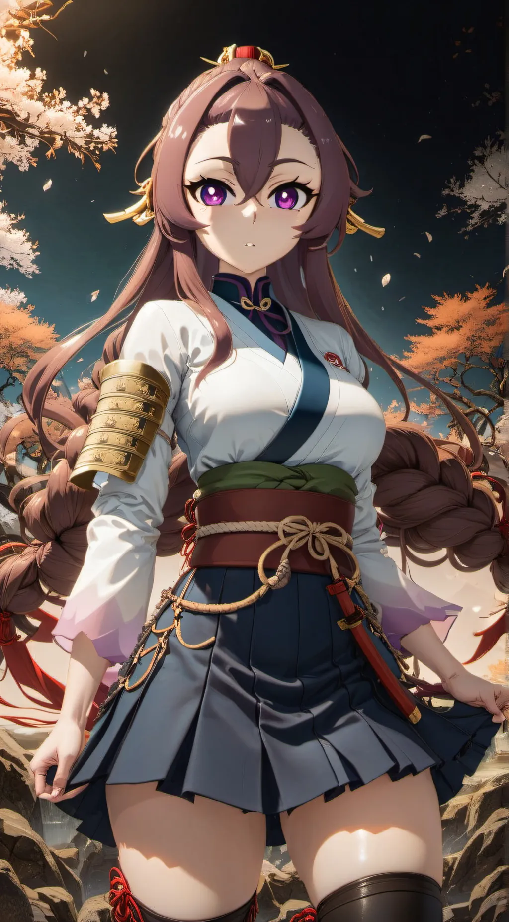 ai character: Suki kocho  background