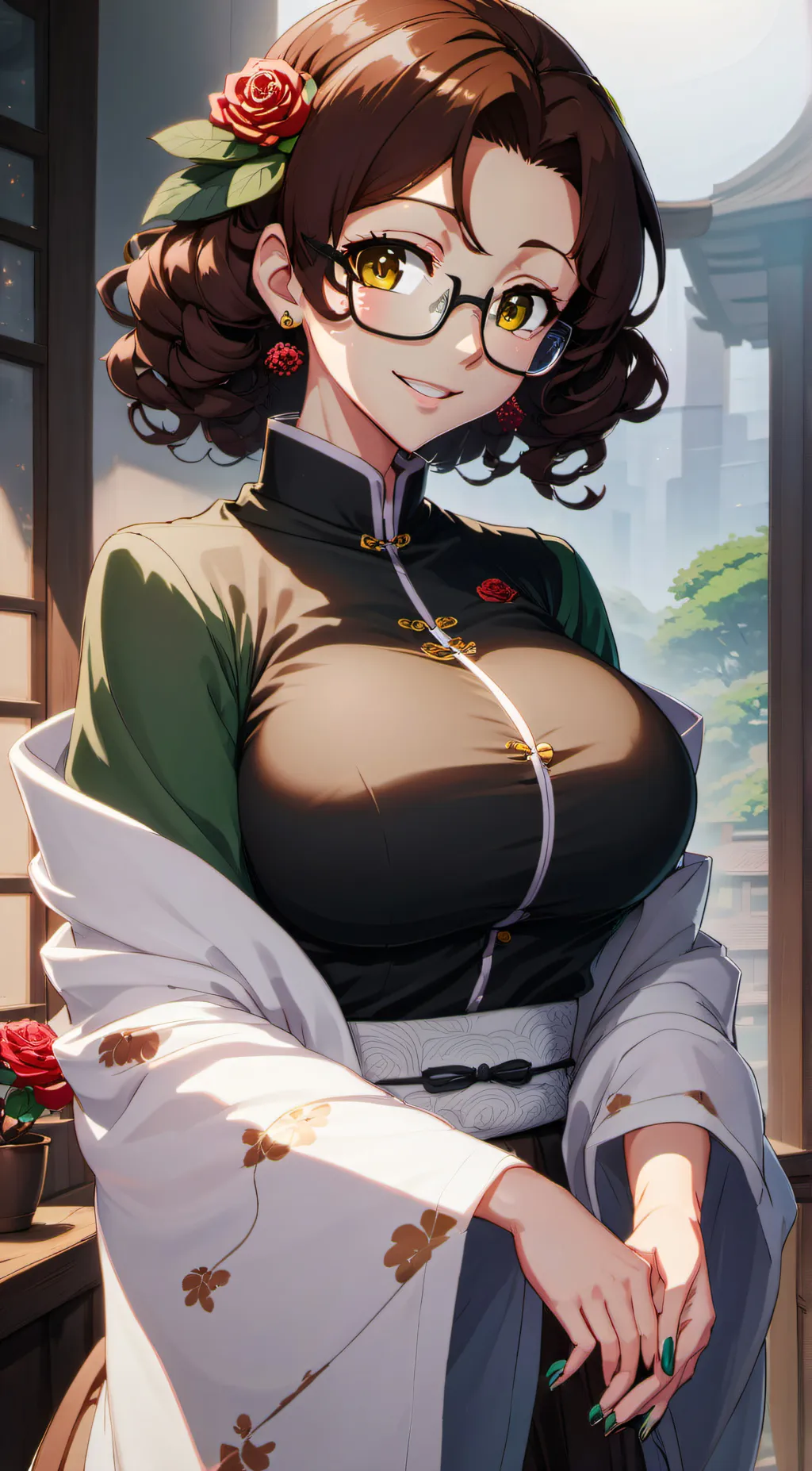 ai character: Valerie (Val) background