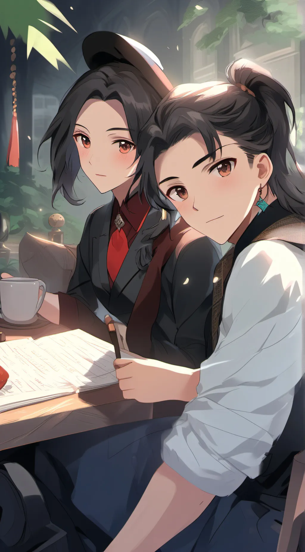 ai character: Amelia background