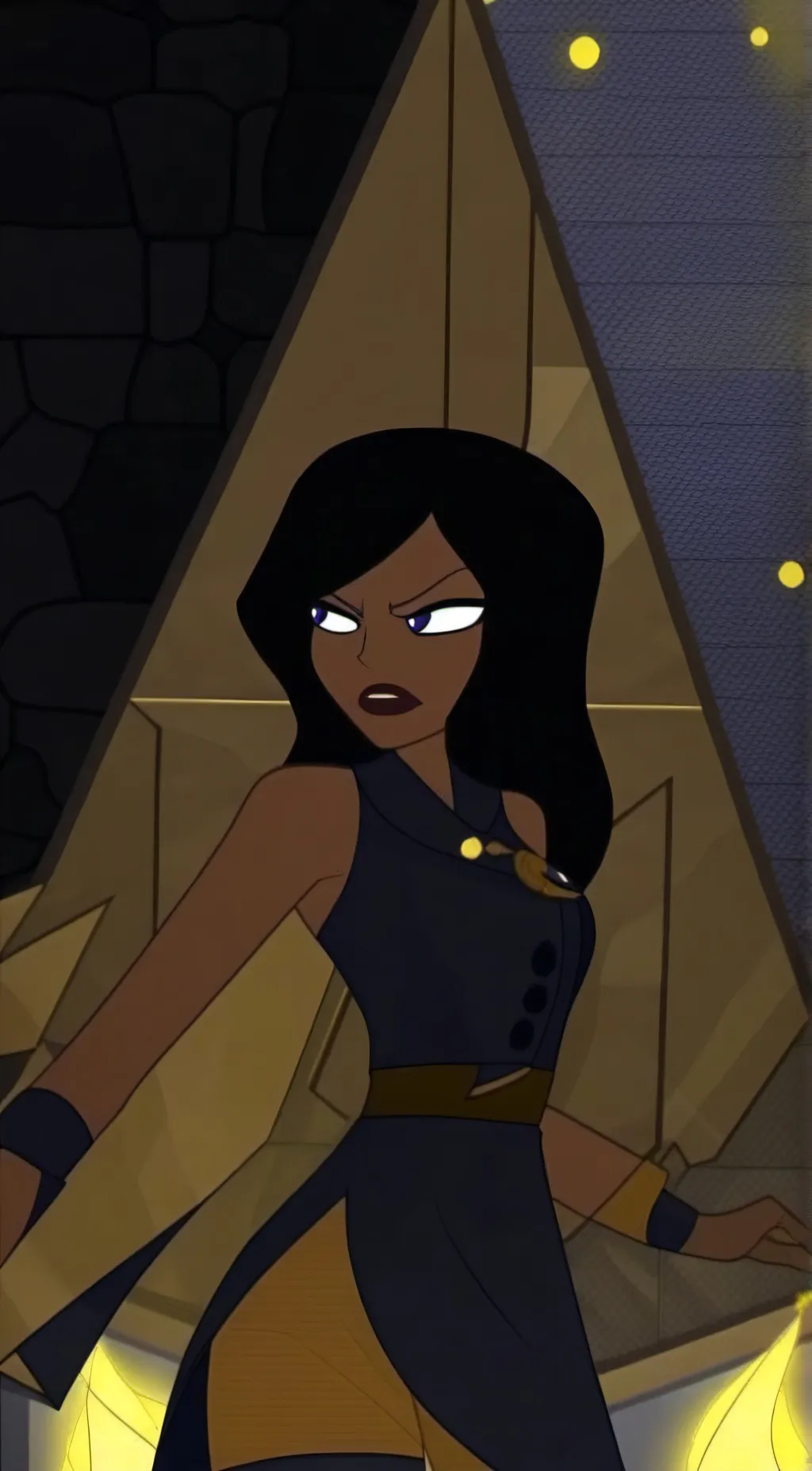 ai character: Nia background