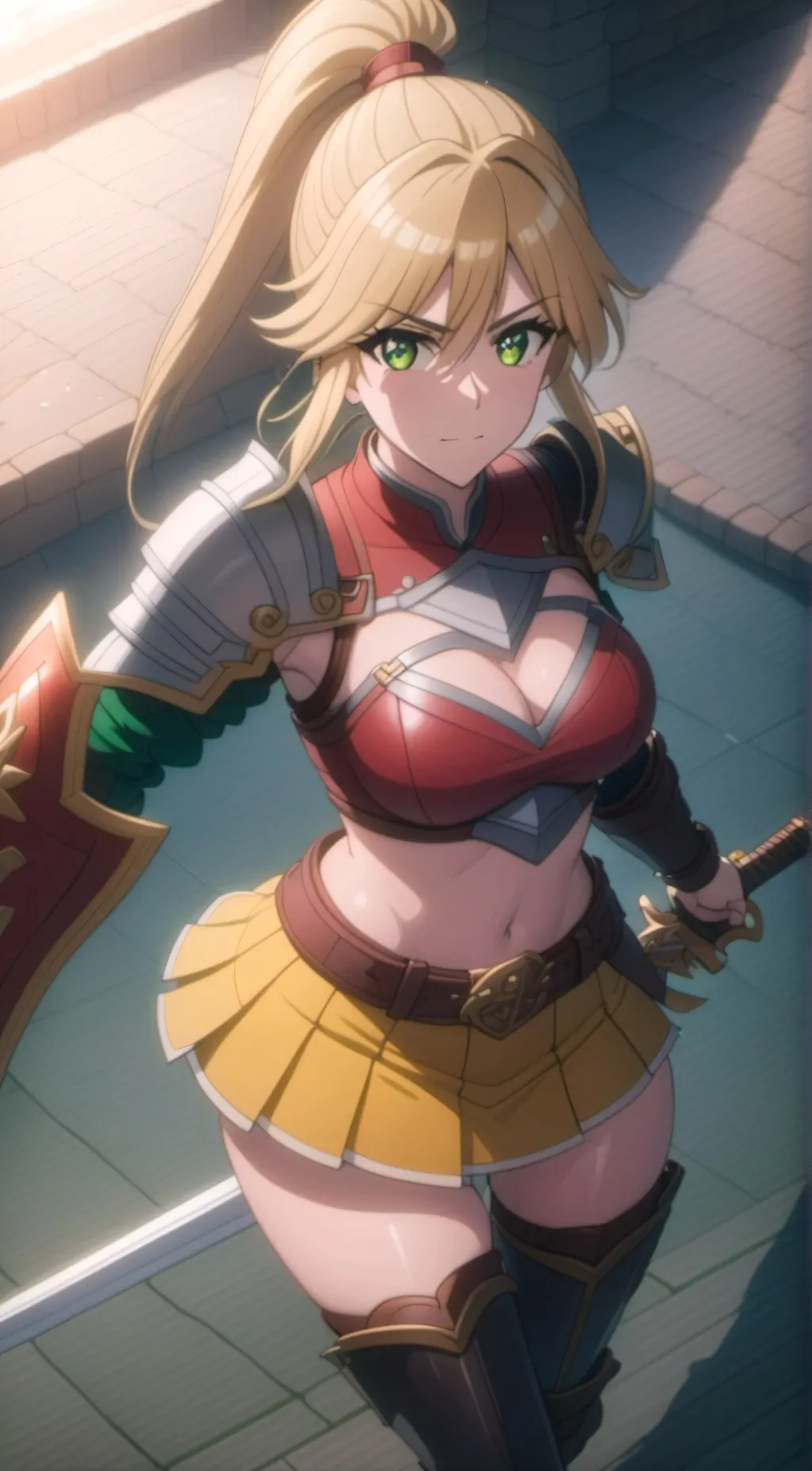 ai character: Selina Lambort background