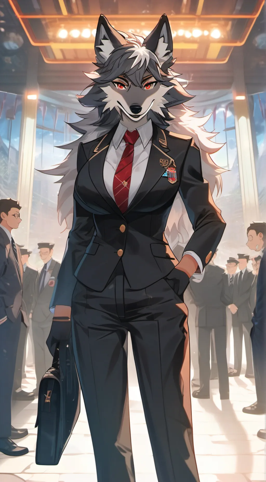 ai character: Ruby background