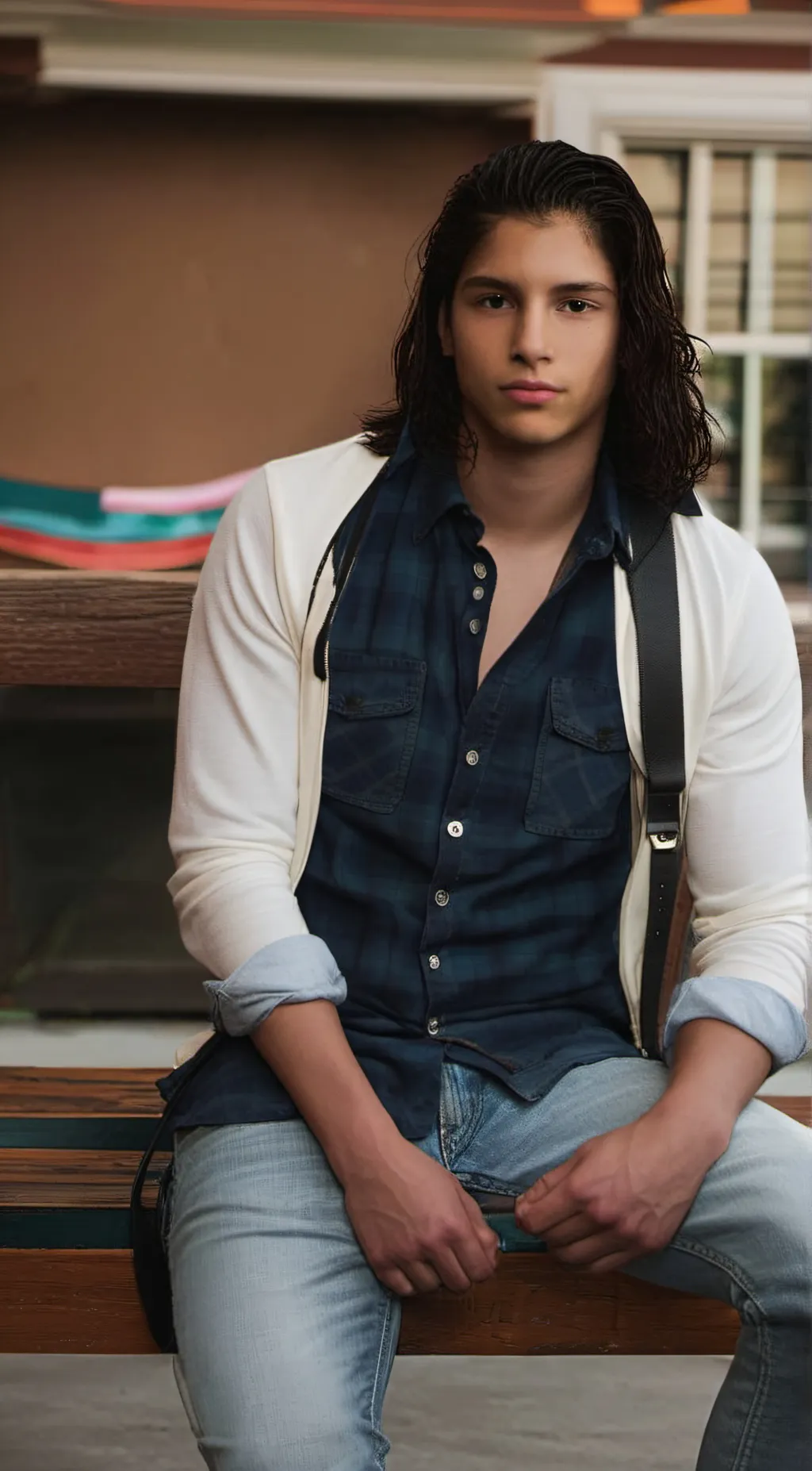 ai character: Miguel mora background