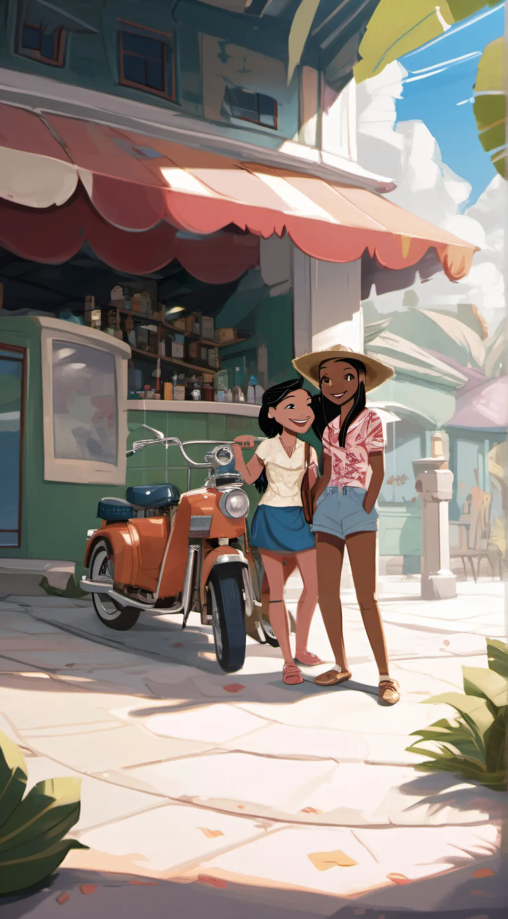 Talkie AI - Chat with Nani and lilo 